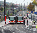 DPP dokončil rekonstrukci tramvajové tratě v Nádražní ulici, provoz na ní zahájí od dnešního nočního výjezdu